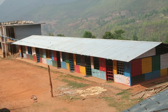 CIUD Collaborated with Action Aid Nepal to Help Resume Schools Through the Construction of Temporary Learning Shelters