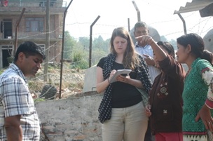 WaterAid UK Visits CIUD’s Project Sites at Kavre