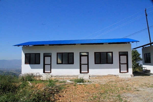 New school building of Tulasha Primary School
