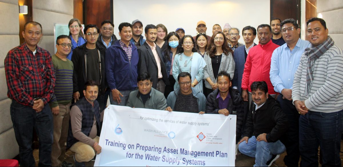 CIUD Organized a Knowledge Sharing Program on Asset Management Planning for Water Supply Systems